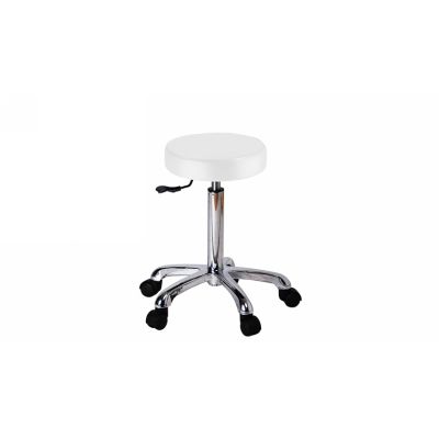 TABOURET ROND wit